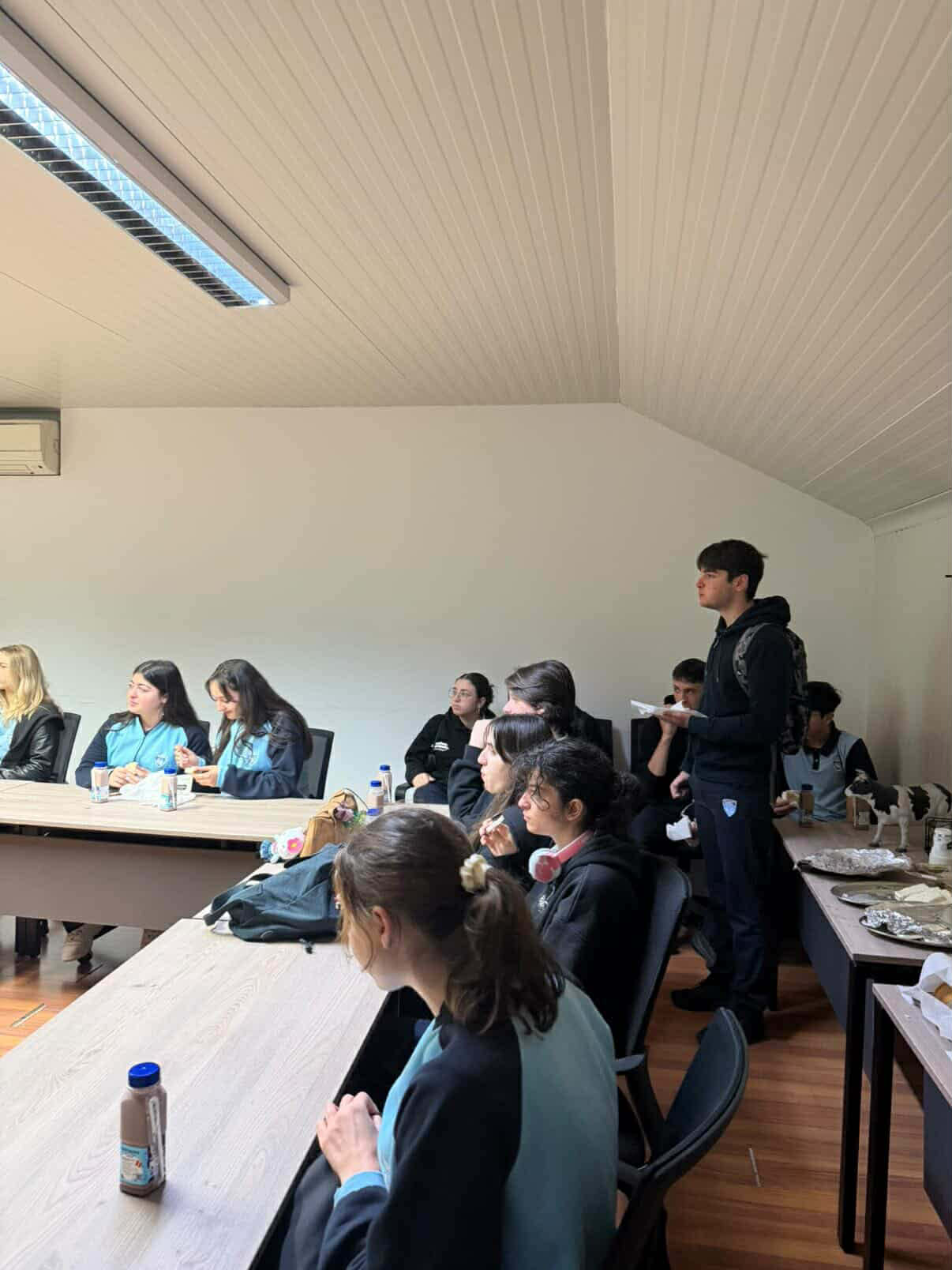 Educational Visit to a Dairy Production Unit
